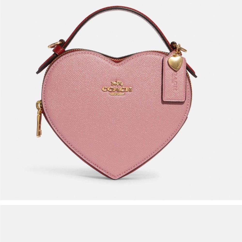 - Coach heart crossbody